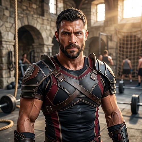 Gladiator Rex, a RepWise AI coaching style